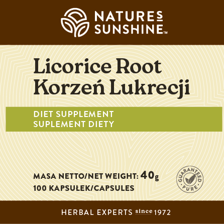 Korzeń Lukrecji (100 kaps.)